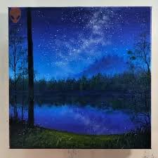 10 Pretty Landscape Paintings For Home Decor Painting Tutorial Videos Part 3 10 Pre Diy Canvas Art Painting Easy Landscape Paintings Nature Art Painting