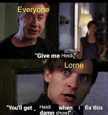 Erste Folge ohne Heidi : r/LiveFromNewYork