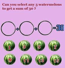 Maybe you would like to learn more about one of these? Tricky Watermelons Maths Puzzle With Answer