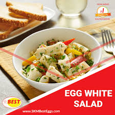 Egg White Salad Recipe Egg Recipe Skm Best Eggs Recipes Salad Recipes Salad