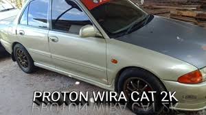 Welcome to galeri kereta tv!!! Repaint New Colour Proton Wira Cat 2k Youtube