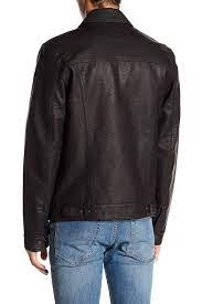 Levi S Classic Faux Leather Trucker Jacket Nordstrom Rack Trucker Jacket Classy Jumpsuit Jackets