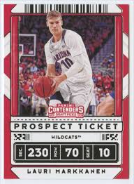 Buried amid the hype about the nfl's conference championship games on sunday was the juiciest college basketball matchup of the season. 2020 21 Contenders Draft Picks Prospect Ticket 26 Lauri Markkanen Nm Mt Ebay