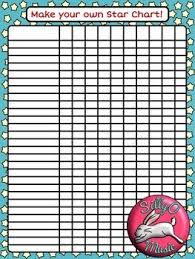 freebie star chart free class behavior chart record