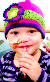 Benefit Friday for toddler with rare form of cancer