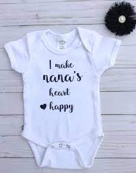 Nana Baby Girl Gift Baby Boy Gift Baby Shower Gift Nana Baby Clothes Gender Neutral Gift Grandmother N Baby Boy Gifts Baby Girl Shower Gifts Baby Girl Clothes