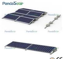 Concrete Foundation Non Destroy Roof Aluminum Alloy Solar Ballast Mounting  System