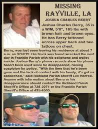 Joshua Berry Still Missing Brown Hair Brown Eyes Missing Persons We The People