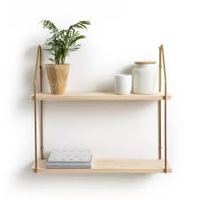 La redoute innove avec la reboucle notre nouveau service de vente de produits de seconde main ! Vinto Double Wall Shelf In Pine Metal La Redoute Interieurs La Redoute