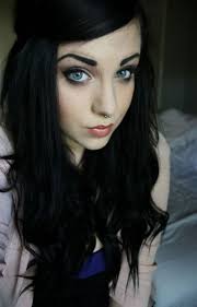 64 Ideas For Hair Dark Pale Skin Blue Eyes Character Inspiration Hair Dark Hair Black Hair Light Skin Dark Hair Light Eyes