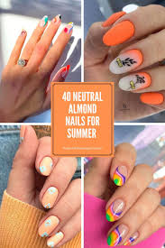 This shape has a softer point, comparing to stiletto nails, but it is more acute, comparing to the round shape. Almond Acrylic Nails 40 Awesome Summer Nail Designs To Inspire You