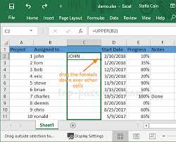 How To Change Text To Uppercase Or Lowercase In Excel 2016 | Password  Recovery
