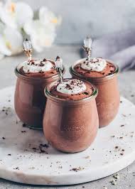 Vegane Mousse Au Chocolat Mit Aquafaba Vegan Chocolate Mousse Vegan Chocolate Recipes Vegan Chocolate