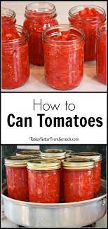 Check spelling or type a new query. How To Make Canned Tomatoes Canning Recipes Canning Vegetables Canning Food Preservation