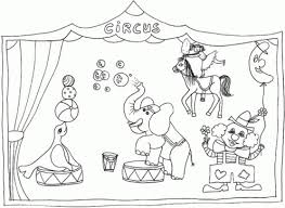 Clown coloring pages for toddlers. 20 Free Printable Circus Coloring Pages Everfreecoloring Com