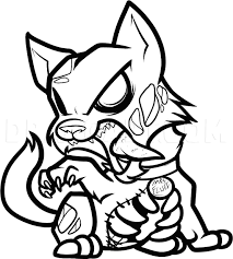 Maybe you would like to learn more about one of these? How To Draw A Zombie Cat Zombie Cat Step By Step Drawing Guide By Dawn Dragoart Com
