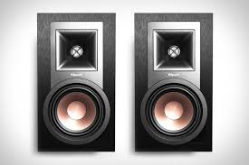 Klipsch R 15pm Bookshelf Speakers Bookshelf Speakers Klipsch Powered Speakers