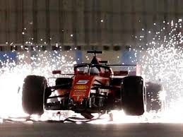 Bahrain Grand Prix Charles Leclerc And Sebastian Vettel Watch Ferrari Hopes Go Up In Flames Racing Bahrain Grand Prix Formula 1