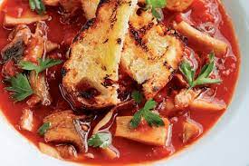 Royal Trumpet Mushroom Cioppino The Mushroom Council Recipe Stuffed Mushrooms Vegetarian Entrees Cioppino
