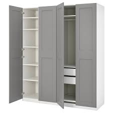 Pax kinderzimmer pinterest / ein wunderschönes spielzimmer für mädchen und jungs! Pax Grimo Schrankkombination Weiss Grimo Grau Ikea Osterreich