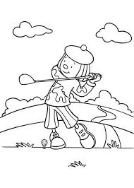 Decide how many holes your course will have. Golf Coloring Pages Learny Kids