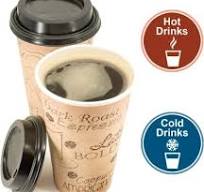 16 Oz Disposable Paper Hot Cups With Lids 50 Count Leak ...