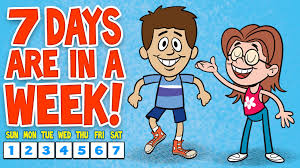 Days, weeks, and months on a calendar resources. Days Of The Week Song 7 Days Of The Week With Lyrics The Learning Station