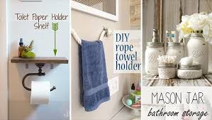 A tiny bathroom still comes with walls—so use height to your advantage. Diy Bathroom Decor Archives Architecture Art Designs