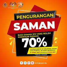 And in case you're thinking of waiting for the discounts on summons to happen, think again. Get Up To 70 Discounts On Your Summons From Jpj Pdrm