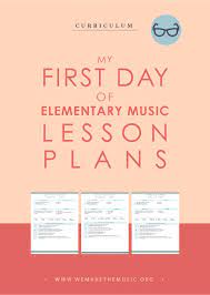 Music teachers can utilize our music lesson plans to introduce students to music genres and music concepts, or focus on music from specific time periods. My First Day Of Elementary Music Lesson Plans Victoria Boler