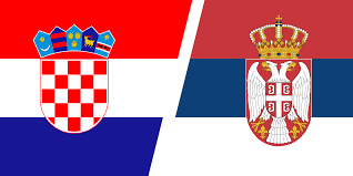 The same tricolour, in some variations, was the flag of serbia throughout its history, and is the ethnic flag of the serbian people. File Flag Of Croatia And Serbia Svg Wikimedia Commons