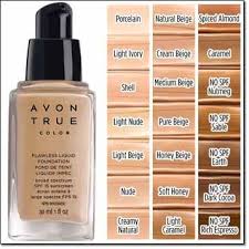 Avon True Color Liquid Foundationi Avon True Liquid