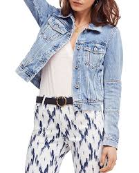 From free people, this jacket features: Free People Rumors Denim Jacket Bloomingdale S