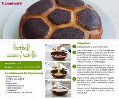 Recette Gateau Football Cacao Vanille Gateau Ballon De Foot Recette Recette Tuperware