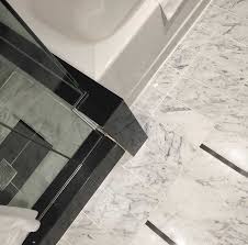 It's small enough to harmonize with the room but. One Carrara Marble Bathroom Four Colours