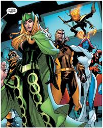 Teenager sylvie lushton is enchantress, a formidable sorceress that's empowered by loki, and though she lacks formal training in her powers, she controls them with ease. Axis 6 Interior Art Enchantress Sabertooth And Mystique By Terry Dodson Enchantress Marvel Marvel Comics Art Marvel Villains
