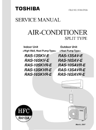 Sun symbol on aircon is very common on reverse cycle air conditioning units, and activates the warmth mode, meaning the air conditioner will push out the warm air. Toshiba Ras 13skv E Service Manual Pdf Download Manualslib