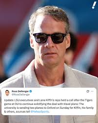 Lane Kiffin to LSU looks to be making progress, per @RossDellenger.