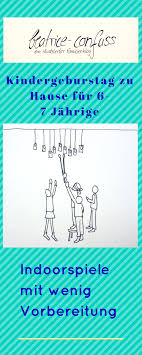 Kindergeburtstag Fur 6 Bis 7 Jahrige Kindergeburtstag Jungen Kinder Geburtstag Spiele Kindergeburtstag
