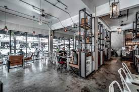Our New Favorite A Lovely Industrial Style Cafe In Thailand Loftspiration Industrial Style Restaurant Plan Gorgeous Interiors
