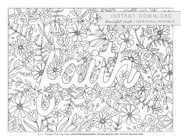 Adult coloring pages book bible. Faith Coloring Page Printable Coloring Christian Coloring Etsy Coloring Pages Christian Coloring Printable Coloring