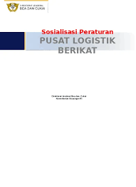 Head of consulting division | supply chain indonesia. Top Pdf Pusat Logistik Berikat Plb Sos 1 14032016 123dok Com