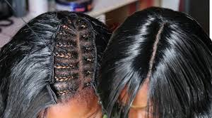 Yaki extensions will look especially natural, and you can easily blend with the rest of your hair by learning how to curl yaki hair. Full Sew In No Closure 14 No Leave Out Detailed Tutorial Youtube