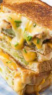 Fried Green Tomato And Bacon Grilled Cheese Recipe Recipe Bacon Grilled Cheese Recipes Bacon Grilled Cheese Food