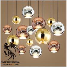 Tarzaydinlatma Modernaydinlatma Dekoratifaydinlatma Modern Dekoratif Tarz Aydinlatma Tomdixon Coppershade Lighting Copper Shade Bakir Goruntuler Ile Avize Lamba