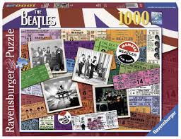 We'd recommend trying not to stare at the fluorescent picture for too long, but that's kind of unavoidable when it comes. Ravensburger The Beatles Tickets 1000 Piece Jigsaw Puzzle For Adults Every Piece Is Unique Softclick Technology Means Pieces Fit Together Perfectly Buy Online At Best Price In Uae Amazon Ae