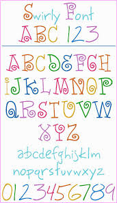Swirly Font You Ll Have Fun Finding Lots Of Ways To Use This Happy Playful Font It S Sure To Brin Lettering Fonts Swirly Fonts Learn Handwriting
