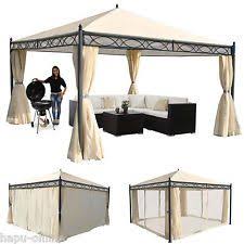 3x3 4x3 4x4 5x3 M Pavillon Garten Terrasse Sonnenschutz Pergola Sonnensegel Sombra De Pergola Pergolas De Madera Pared Lateral