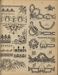 Excelsior Fresco Stencils Ornament Drawing Stencils Baroque Ornament