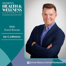We are thrilled to announce that the amazing Jay Cashmere will be the emcee  for the upcoming Women's Health & Wellness Conference sponsored by Cindy  and Chris Galvin! 🎤✨ Jay's dynamic presence